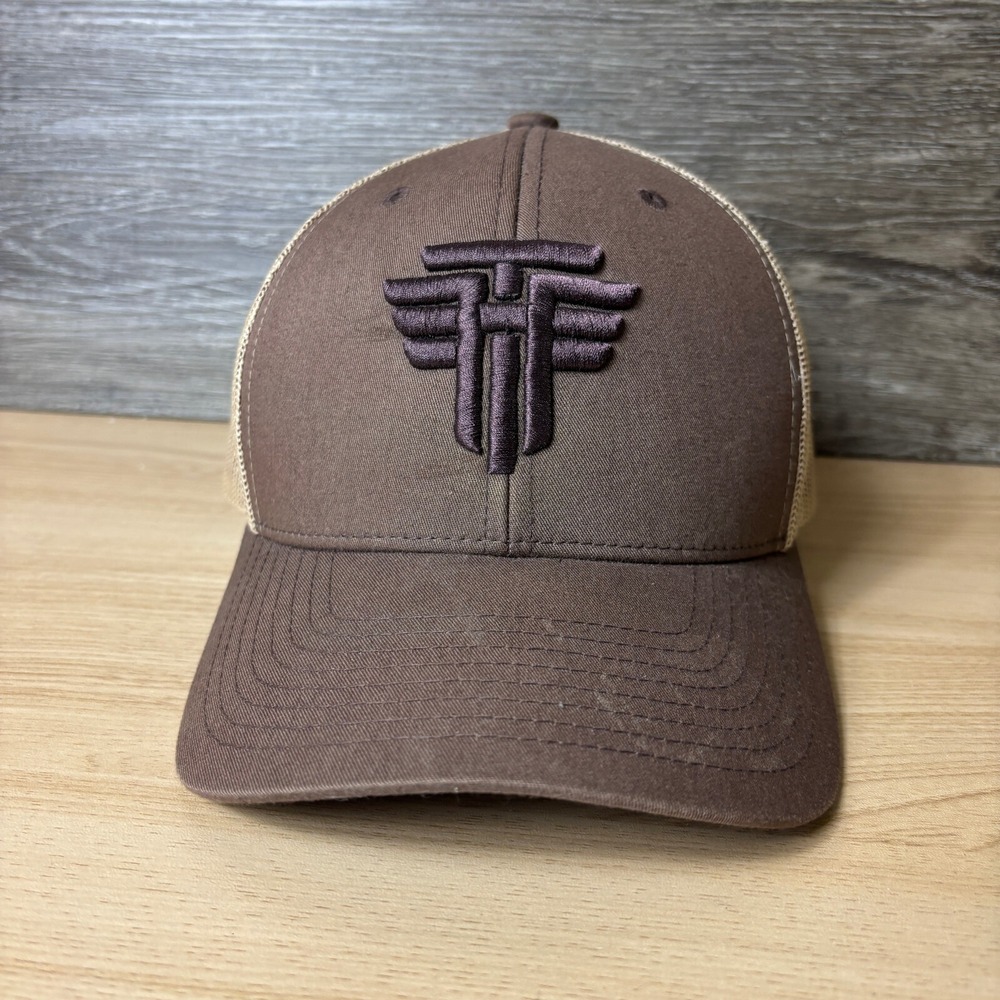 Tim Hawkins Hat Cap Snap Back Brown Trucker Adjustable